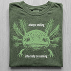 Always Smiling Axolotl Tshirt