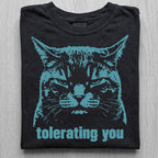 Tolerating You Cat Tshirt