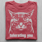Tolerating You Cat Tshirt