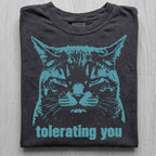 Tolerating You Cat Tshirt