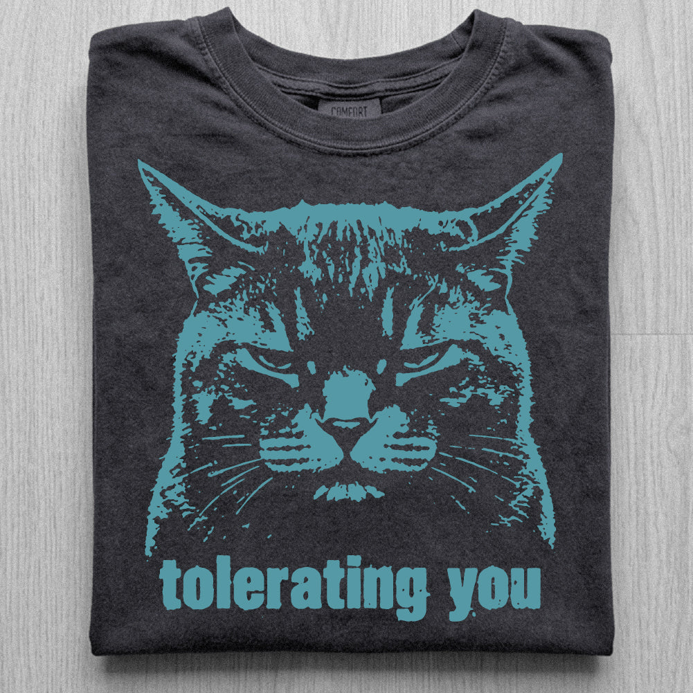 Tolerating You Cat Tshirt