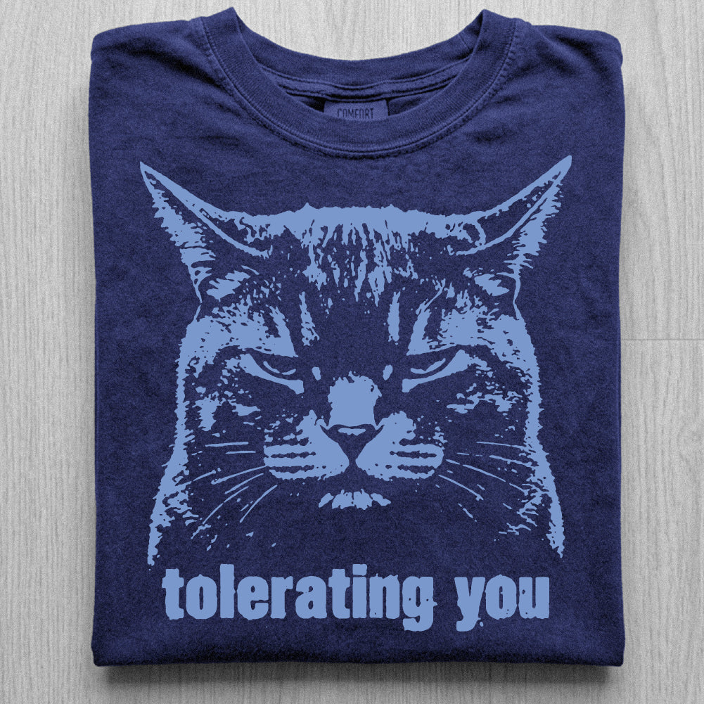Tolerating You Cat Tshirt