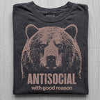 Antisocial Bear Tshirt