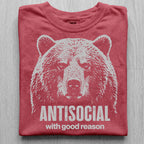 Antisocial Bear Tshirt