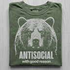 Antisocial Bear Tshirt