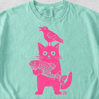 Cat Crow Fish Tshirt