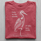 Calm Heron Tshirt
