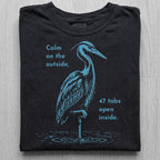 Calm Heron Tshirt