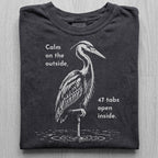 Calm Heron Tshirt