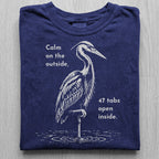 Calm Heron Tshirt
