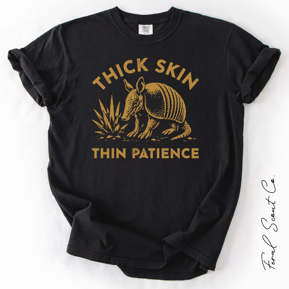Thin Patience Armadillo Tshirt