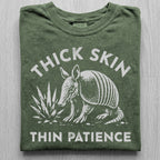 Thin Patience Armadillo Tshirt