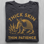 Thin Patience Armadillo Tshirt