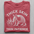 Thin Patience Armadillo Tshirt