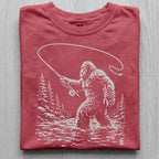 Bigfoot Fly Fishing Tshirt