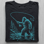 Bigfoot Fly Fishing Tshirt