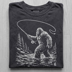 Bigfoot Fly Fishing Tshirt