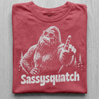 Sassysquatch Bigfoot Tshirt