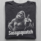 Sassysquatch Bigfoot Tshirt