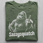 Sassysquatch Bigfoot Tshirt