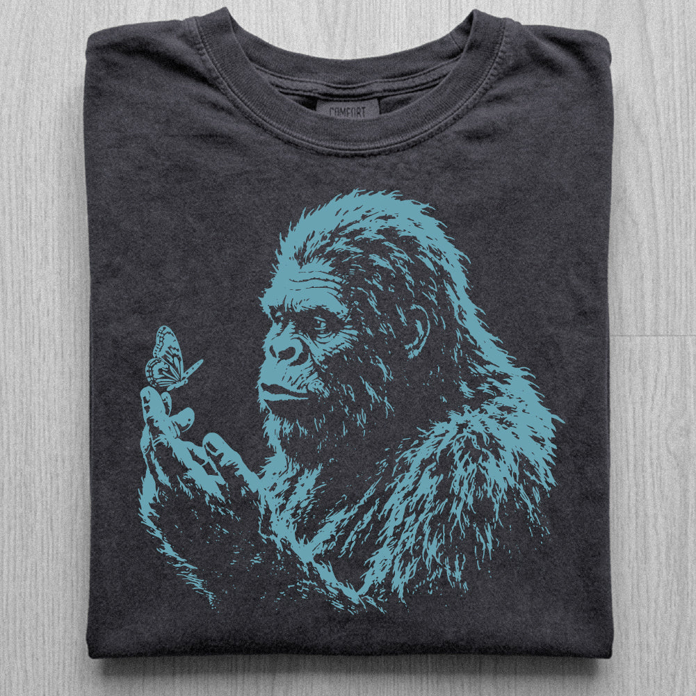 Bigfoot Butterfly Tshirt