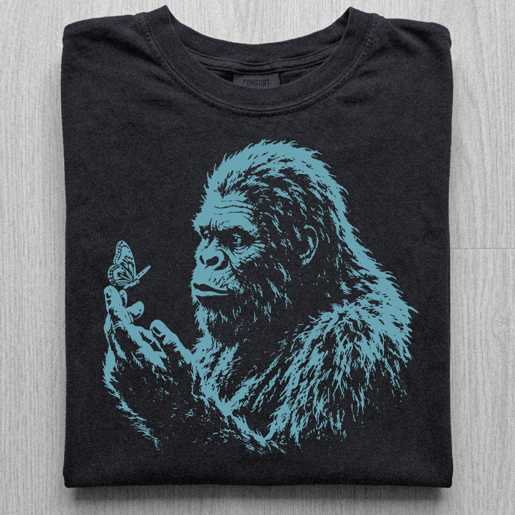 Bigfoot Butterfly Tshirt