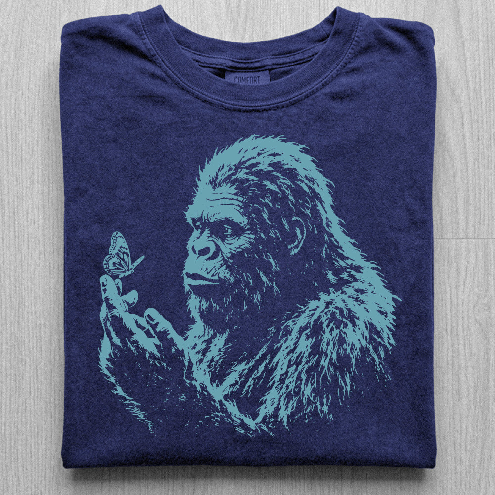 Bigfoot Butterfly Tshirt