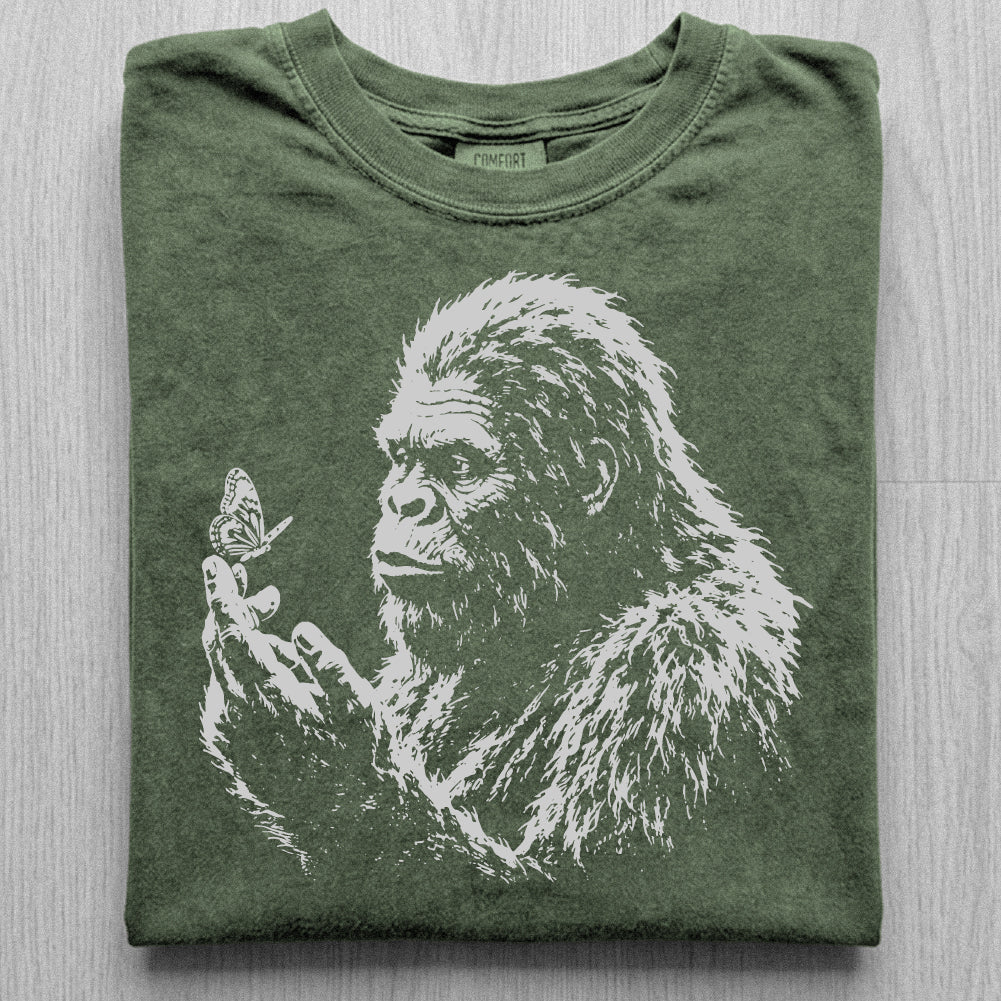 Bigfoot Butterfly Tshirt