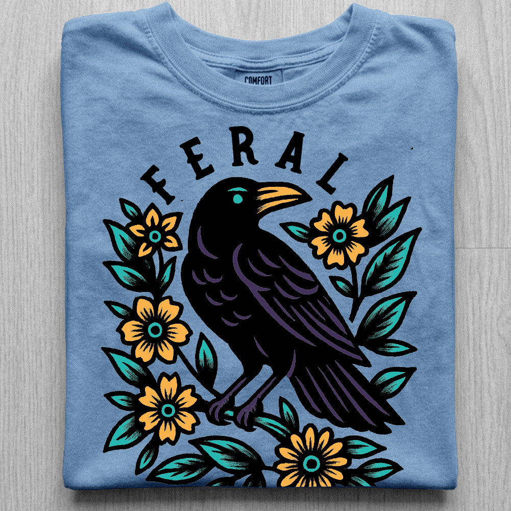 Feral Crow Tshirt