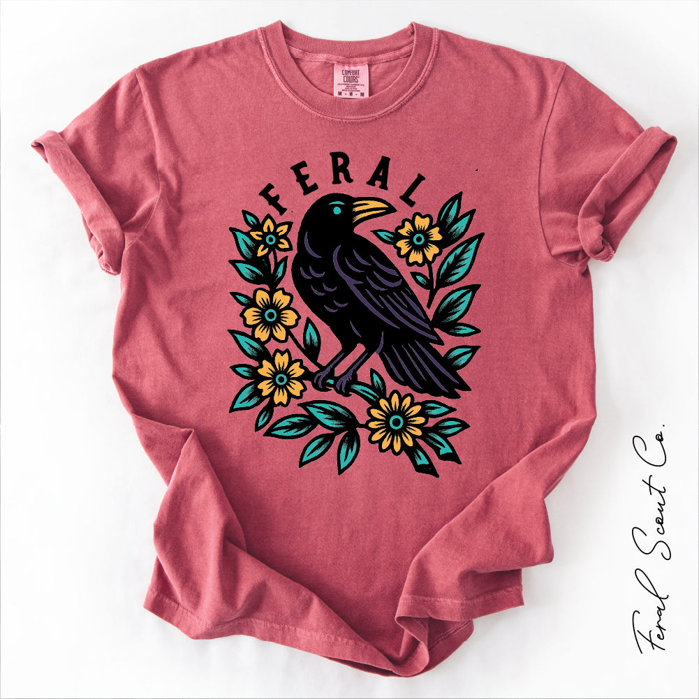 Feral Crow Tshirt