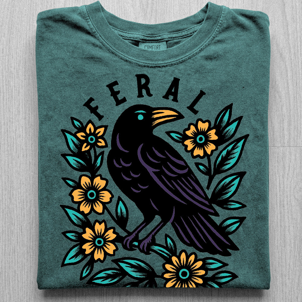 Feral Crow Tshirt