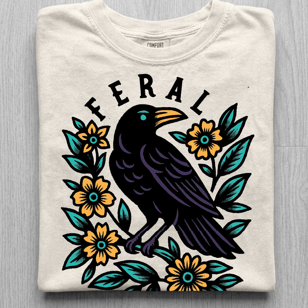 Feral Crow Tshirt