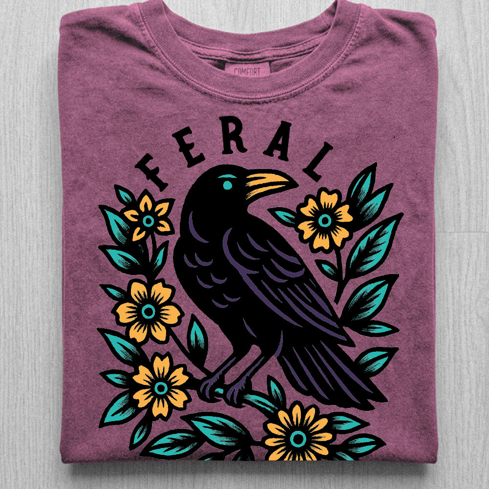 Feral Crow Tshirt