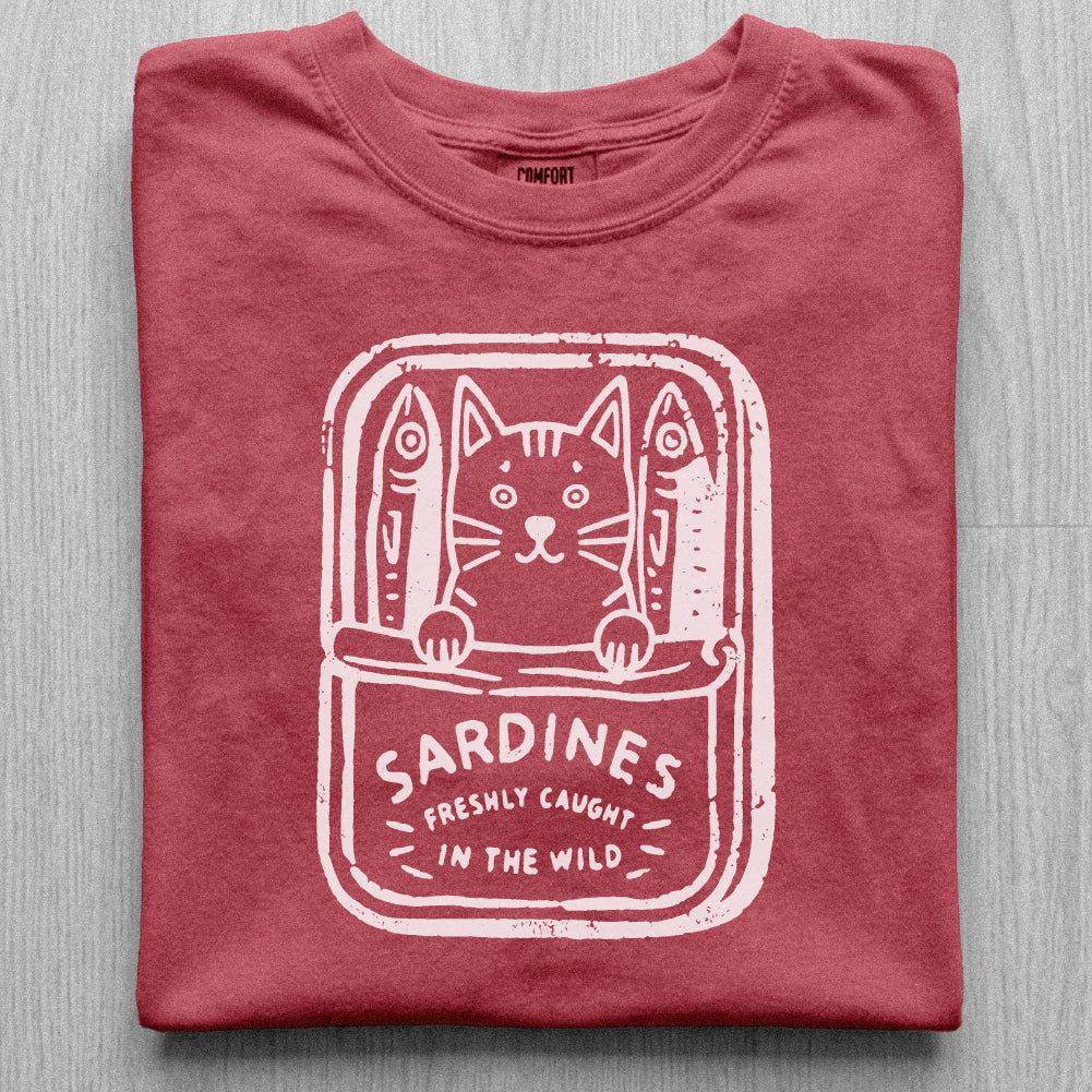 Sardines Wild Cat Tshirt