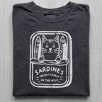Sardines Wild Cat Tshirt
