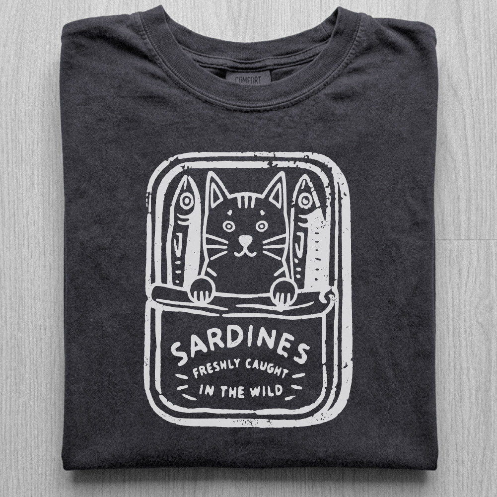 Sardines Wild Cat Tshirt