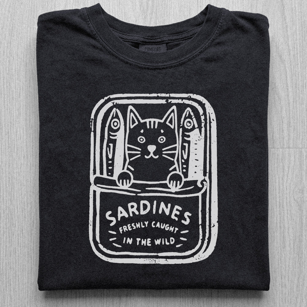 Sardines Wild Cat Tshirt