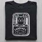 Sardines Wild Cat Tshirt