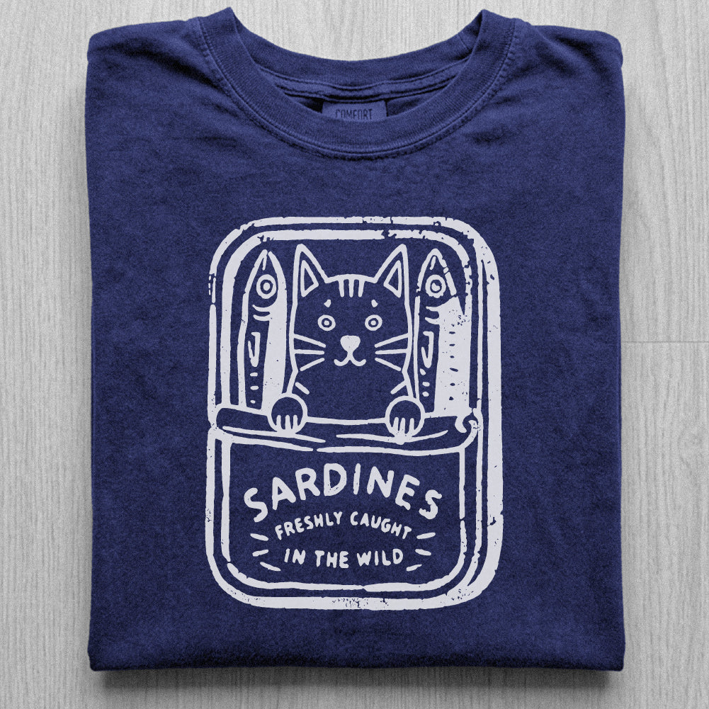 Sardines Wild Cat Tshirt