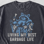 Garbage Raccoon Life Tshirt