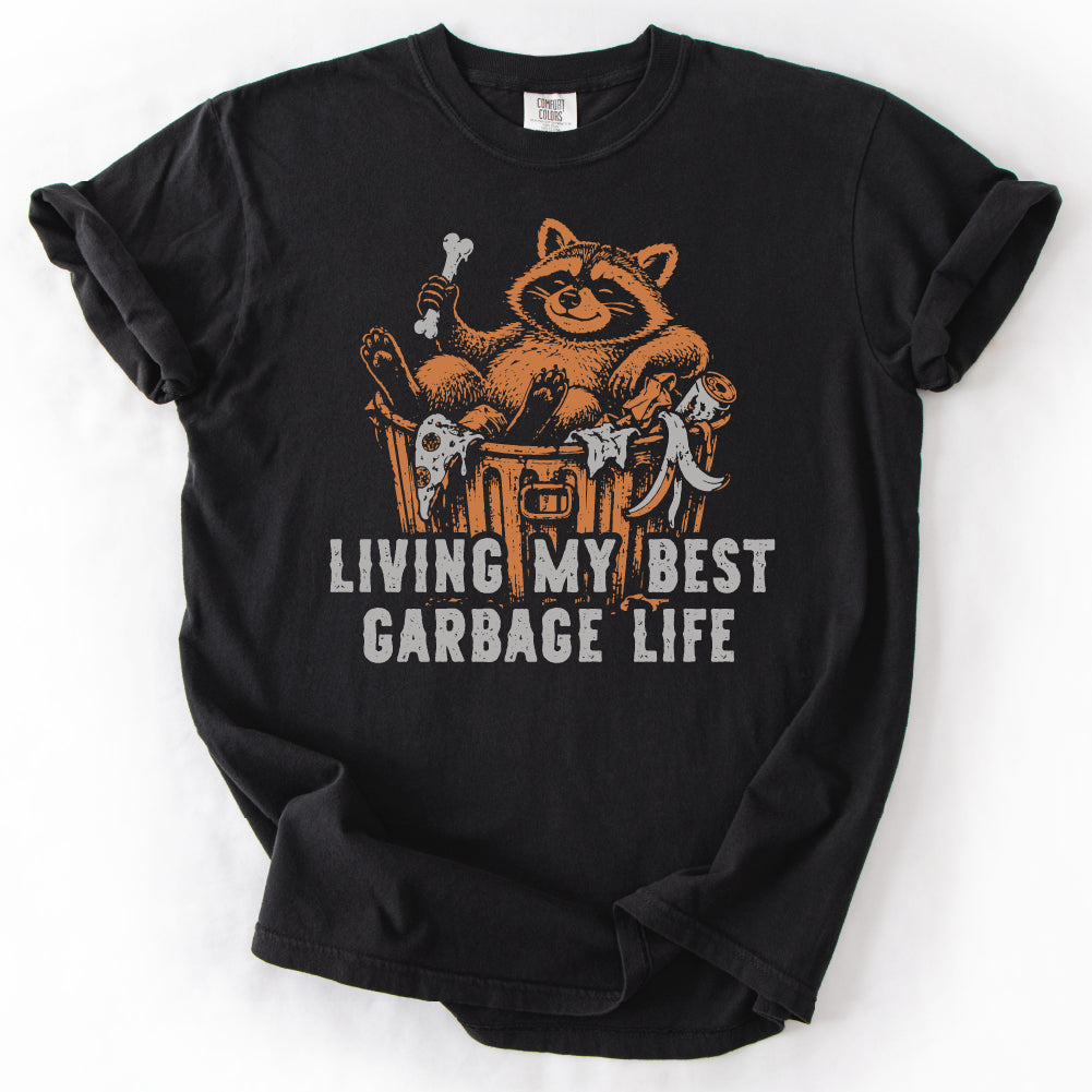 Garbage Raccoon Life Tshirt