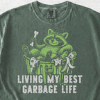 Garbage Raccoon Life Tshirt