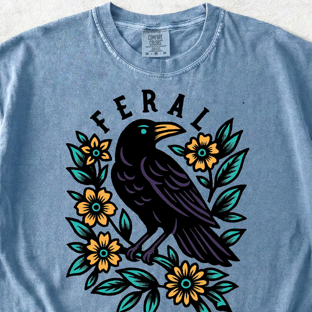 Feral Crow Tshirt