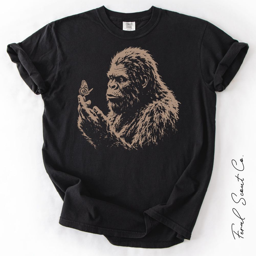 Bigfoot Butterfly Tshirt