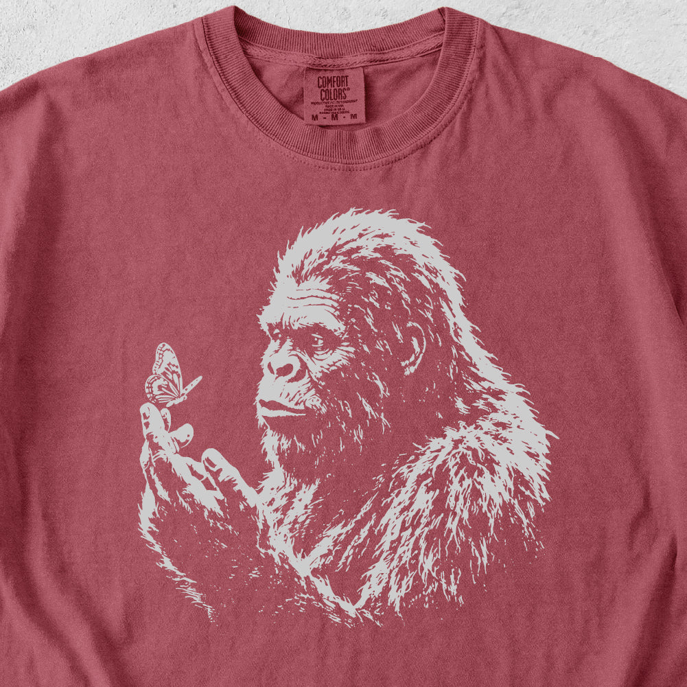 Bigfoot Butterfly Tshirt