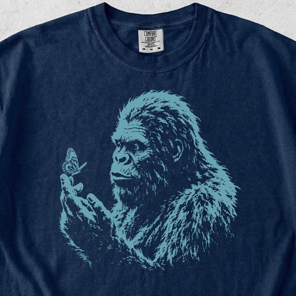 Bigfoot Butterfly Tshirt