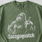 Sassysquatch Bigfoot Tshirt