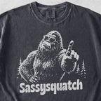 Sassysquatch Bigfoot Tshirt