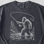 Bigfoot Fly Fishing Tshirt