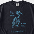 Calm Heron Tshirt